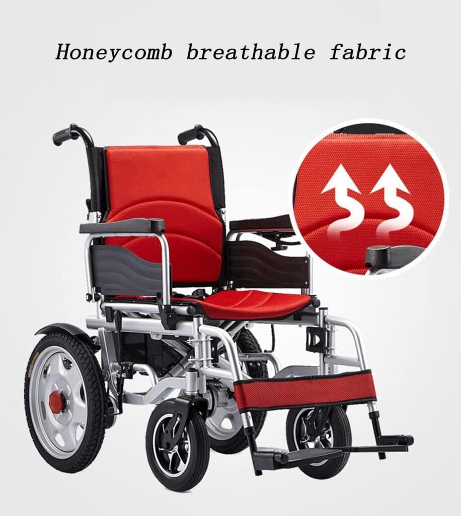 Adult Electric Lightweight Transport Mobile Wheelchair Airline Approved Transportation Friendly Lightweight Folding Adult Electric Lightweight Transport Mobile Wheelchair